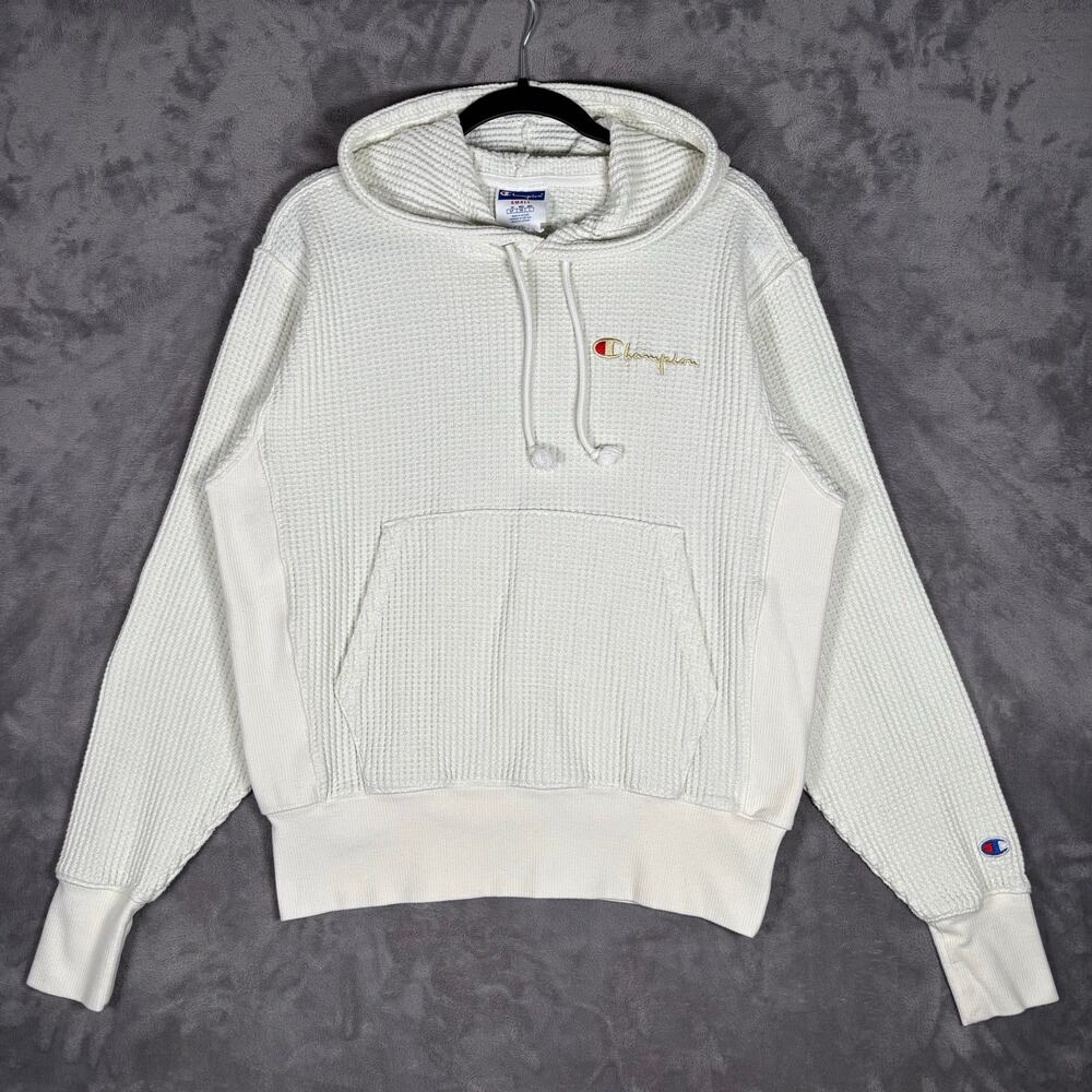 Champion x Urban Outfitters Waffle Knit Thermal Hoodie Men’s Small